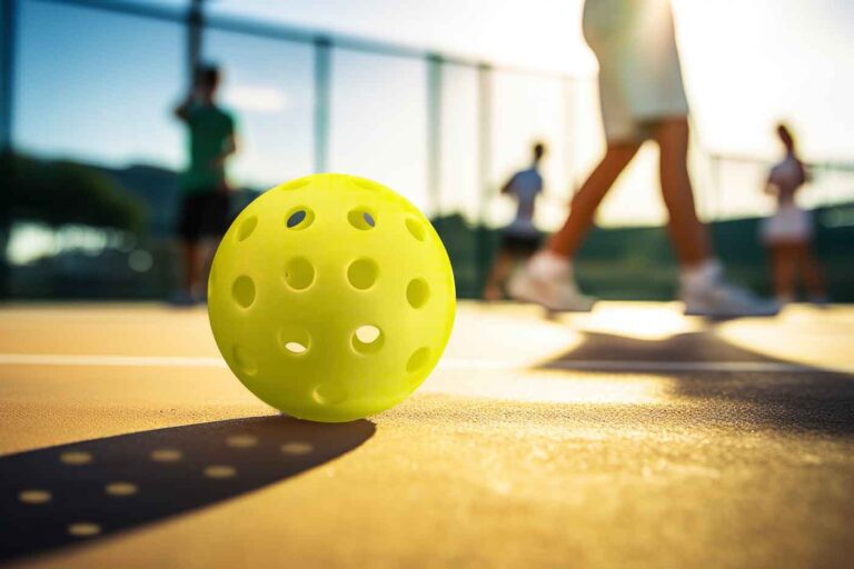 Pickle Ball on Middle Court